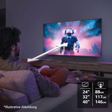 Lade das Bild in den Galerie-Viewer, Philips 24PHS6000 HD LED Smart TV - 24 Zoll Display mit Pixel Plus, Titan OS Plattform Und Dolby Digital Sound - Funktioniert Mit Alexa Und Google Sprachassistent
