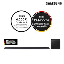 Lade das Bild in den Galerie-Viewer, Samsung HW-S810GD 3.1.2-Kanal Ultra Slim Soundbar für TV-Geräte, Bluetooth-Lautsprecher mit ultraschlankem Design, Q-Symphony, Kabelloses Dolby Atmos / DTS:X [2024]
