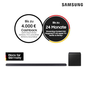 Samsung HW-S810GD 3.1.2-Kanal Ultra Slim Soundbar für TV-Geräte, Bluetooth-Lautsprecher mit ultraschlankem Design, Q-Symphony, Kabelloses Dolby Atmos / DTS:X [2024]