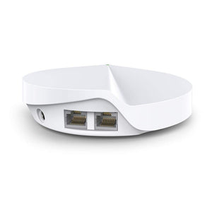 TP-Link Deco M5 Mesh WLAN AC1300 Dualband Heimnetz Komplettlösung (Geschwindigkeit bis zu 1267Mbit/s, Abdeckung bis zu 500m², passt in jeder Art von Zuhause, 2 Gigabit Ports, 3pack) weiß