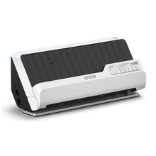 Lade das Bild in den Galerie-Viewer, Epson Premium Scanner DS-C490, kompakter A4 Business Scanner mit geringem Stromverbrauch, Duplex-Einzugscanner mit vielseitiger Medienverarbeitung, schwarz/weiß

