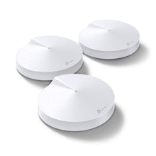Lade das Bild in den Galerie-Viewer, TP-Link Deco M5 Mesh WLAN AC1300 Dualband Heimnetz Komplettlösung (Geschwindigkeit bis zu 1267Mbit/s, Abdeckung bis zu 500m², passt in jeder Art von Zuhause, 2 Gigabit Ports, 3pack) weiß
