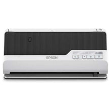 Lade das Bild in den Galerie-Viewer, Epson Premium Scanner DS-C490, kompakter A4 Business Scanner mit geringem Stromverbrauch, Duplex-Einzugscanner mit vielseitiger Medienverarbeitung, schwarz/weiß
