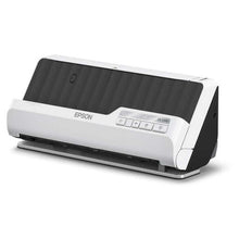 Lade das Bild in den Galerie-Viewer, Epson Premium Scanner DS-C490, kompakter A4 Business Scanner mit geringem Stromverbrauch, Duplex-Einzugscanner mit vielseitiger Medienverarbeitung, schwarz/weiß
