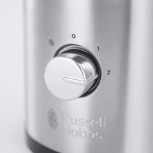 Lade das Bild in den Galerie-Viewer, Russell Hobbs Mini-Glas-Standmixer Compact, platzsparendes Design, 23450U/min, Impuls-/Ice-Crush-Funktion, 0,8l Glasbehälter, Edelstahlmesser, Mixer, elektrischer Zerkleinerer, Smoothie-Maker 25290-56
