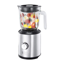Lade das Bild in den Galerie-Viewer, Russell Hobbs Mini-Glas-Standmixer Compact, platzsparendes Design, 23450U/min, Impuls-/Ice-Crush-Funktion, 0,8l Glasbehälter, Edelstahlmesser, Mixer, elektrischer Zerkleinerer, Smoothie-Maker 25290-56
