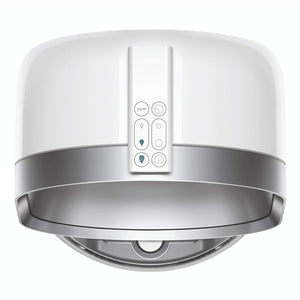 Dyson AM10 Luftbefeuchter und Ventilator, Ultrafeine Kaltluft-Befeuchtung, Automatische Feuchtigkeitskontrolle, Weiß/Silber