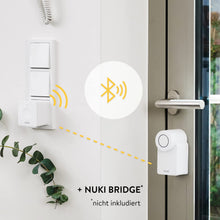 Lade das Bild in den Galerie-Viewer, Nuki Smart Lock 3.0, Zustand gebraucht wie neu, smartes Türschloss für schlüssellosen Zutritt ohne Umbau, nachrüstbares elektronisches Türschloss, AV-TEST-zertifiziert, weiß
