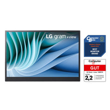 Lade das Bild in den Galerie-Viewer, LG gram +View 16MR70, 16 Zoll +View für LG gram Portable Monitor, mit USB Typ-C, 45 W Power Delivery
