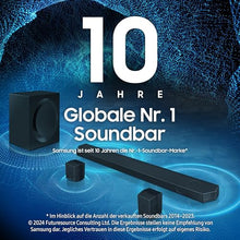 Lade das Bild in den Galerie-Viewer, Samsung HW-S810GD 3.1.2-Kanal Ultra Slim Soundbar für TV-Geräte, Bluetooth-Lautsprecher mit ultraschlankem Design, Q-Symphony, Kabelloses Dolby Atmos / DTS:X [2024]
