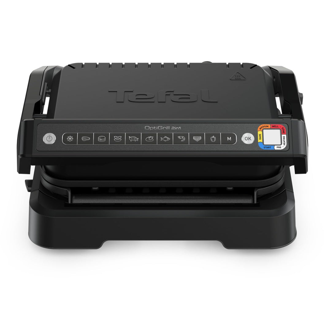 Tefal GC7728 9 PROGRAMME XL Optigrill 2in1 schwarz