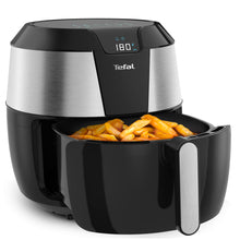 Lade das Bild in den Galerie-Viewer, gebraucht wie NEU Tefal EY701D Heißluftfritteuse Easy Fry XXL | Air Fryer | 1850 Watt | 5,6 L für 8 Portionen | 8 automatische Programme | Digitales Display | energiesparend | gesunde Friteuse ohne Öl | Edelstahl

