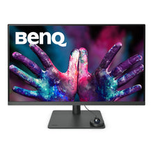 Lade das Bild in den Galerie-Viewer, BenQ PD3205U Grafiker Monitor (AQCOLOR Technologie, 32 Zoll, 4K UHD, IPS, USB-C Charging, DP / HDMI, KVM,Hardware kalibriert, Höhenverstellbar), MacBook kompatibel, Schwarz
