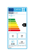 Lade das Bild in den Galerie-Viewer, DeLonghi Pinguin Klimaanlage, leise, Timer 24 Stunden, PACEM 77, 63 Dezibel, Leistung 800 W, Weiß
