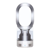 Dyson AM10 Luftbefeuchter und Ventilator, Ultrafeine Kaltluft-Befeuchtung, Automatische Feuchtigkeitskontrolle, Weiß/Silber