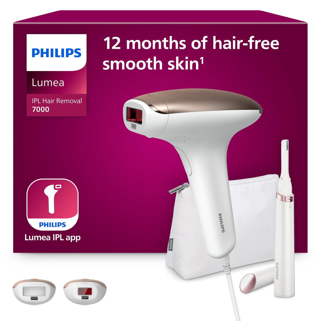 KUNDENRÜCKSENUNG WIE NEU Philips Lumea IPL 7000 BRI921/00 Haarentfernungsgerät