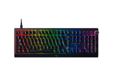 Lade das Bild in den Galerie-Viewer, Razer BlackWidow V3 Pro (Green Switch) - Kabellose Mechanische Gaming Tastatur (Klickende Mechanische Switches, RGB Chroma, Handballenauflage, Bluetooth, USB-C) QWERTZ DE-Layout | Schwarz
