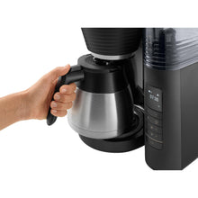 Lade das Bild in den Galerie-Viewer, Melitta AromaFresh Therm Pro X - Kaffeemaschine mit Mahlwerk, Filterkaffeemaschine mit Thermokanne und entnehmbarem Wassertank, für bis zu 8 Tassen Kaffee, schwarz
