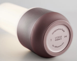 Lexon TERRACE, Bluetooth-Speaker, Leuchte und Powerbank, braun