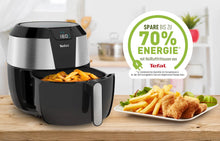 Lade das Bild in den Galerie-Viewer, gebraucht wie NEU Tefal EY701D Heißluftfritteuse Easy Fry XXL | Air Fryer | 1850 Watt | 5,6 L für 8 Portionen | 8 automatische Programme | Digitales Display | energiesparend | gesunde Friteuse ohne Öl | Edelstahl
