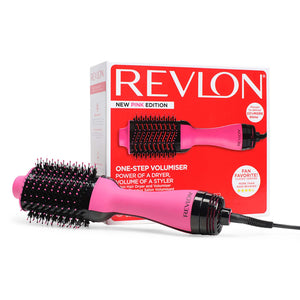Kundenrücksendung wie NEU Revlon Salon One-Step Haartrockner und Volumiser – Neue Pink Edition (One-Step, IONEN- und KERAMIKTECHNOLOGIE, mittlere bis lange Haare) RVDR5222PE