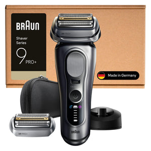 Braun Series 9 PRO+ Elektrorasierer Herren, 5+1 Ultradünne  9617psi, Silber