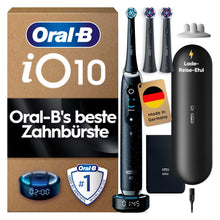 Lade das Bild in den Galerie-Viewer, KUNDENRÜCKSENDUNG Oral-B iO Series 10 + PLUS EDITION Zahnbürste PLUS+ Schwarz
