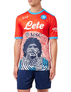 SSC Napoli Maglia Gara Maradona Rossa 2021/2022 GR L