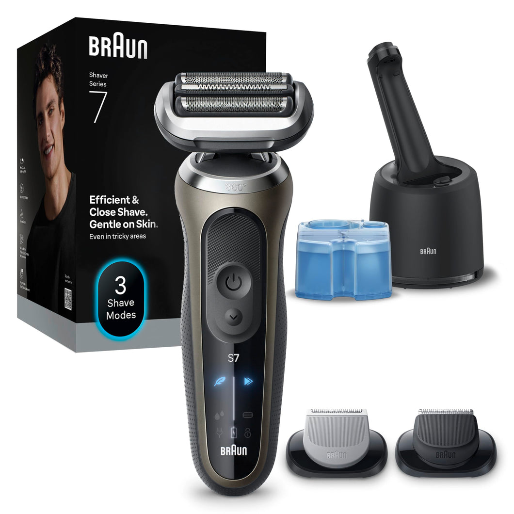 Braun Series 7 Elektrorasierer 72-C7650cc Nass- und Trockenrasierer NEU
