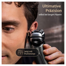 Lade das Bild in den Galerie-Viewer, Braun Series 9 Pro+ Rasierer Herren Elektrisch, Elektrorasierer mit 5 Pro Rasierelementen, Langhaarschneider ProTrimmer &amp; Reinigungsstation, 60 Min Laufzeit, Made in Germany, 9567cc, Silber
