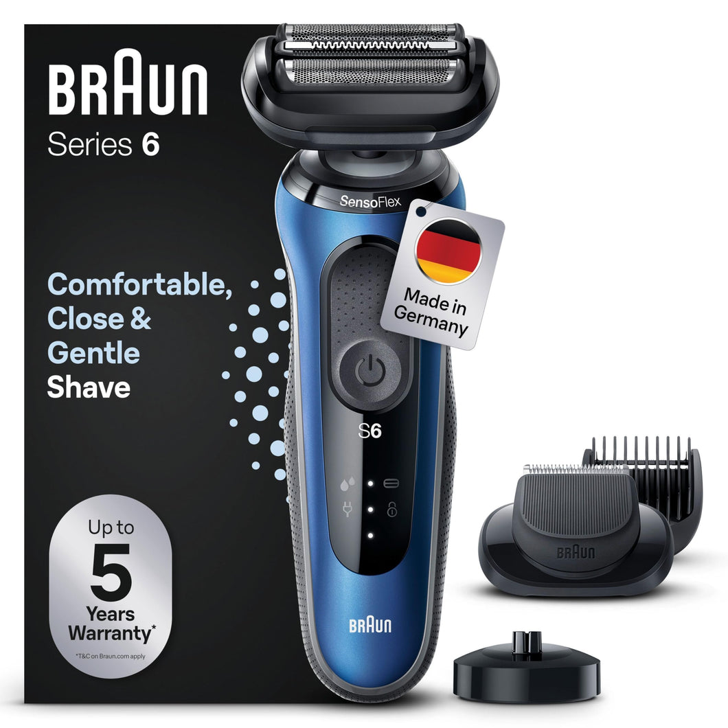 Braun Series 6 Elektrorasierer 61-B4500cs EasyClick Barttrimmer Aufsatz