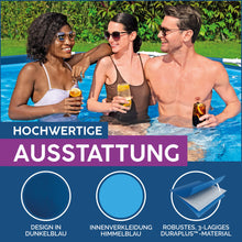 Lade das Bild in den Galerie-Viewer, Bestway Steel Pro Frame Pool Set mit Filterpumpe Ø 305 x 76 cm, dunkelblau, rund
