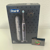 Oral-B iO Series 9 Special Edition, elektrische Zahnbürste, Bluetooth verbunden, 7 Bürsten-Modi, 1 Reiseetui, 1 Tasche, Schwarz