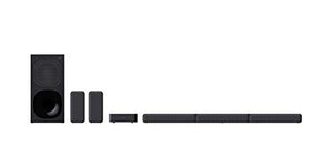 Sony HT-S40R - 5.1.-Kanal-Soundbar (inkl. kabelgebundenem Subwoofer, kabellosen Rear-Lautsprechern, Bluetooth, Surround Sound, Dolby Digital), Schwarz Breit