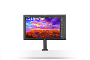 LG 32UN88A 80 cm (31,5 Zoll) Ultra HD 4K Ergo Monitor (IPS-Panel, HDR10, ergonomischer Standfuß), schwarz weiß