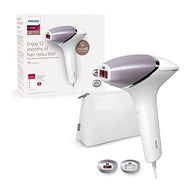 Philips Lumea IPL BRI944/00  Haarentfernungsgerät 8000 Series – Haarentfernungsgerät mit SenseIQ Technologie, 2 Aufsätze für Körper und Gesicht (Modell BRI944/00)
