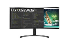 Lade das Bild in den Galerie-Viewer, LG 35WN73A 88,9 cm (35 Zoll) Curved QHD UltraWide Monitor (VA-Panel, HDR10, AMD FreeSync), Mattschwarz
