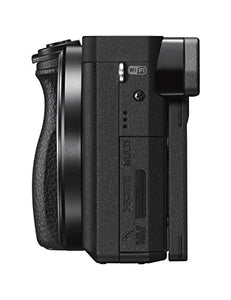 Sony Alpha 6300 E-Mount Systemkamera (24 Megapixel, 7,5 cm (3 Zoll) Display, XGA OLED Sucher, L-Kit 16-50 mm Objektiv) schwarz