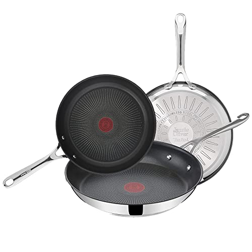 Jamie Oliver by Tefal E304S3 Cook´s Direct On 3-teiliges Bratpfannen-Set