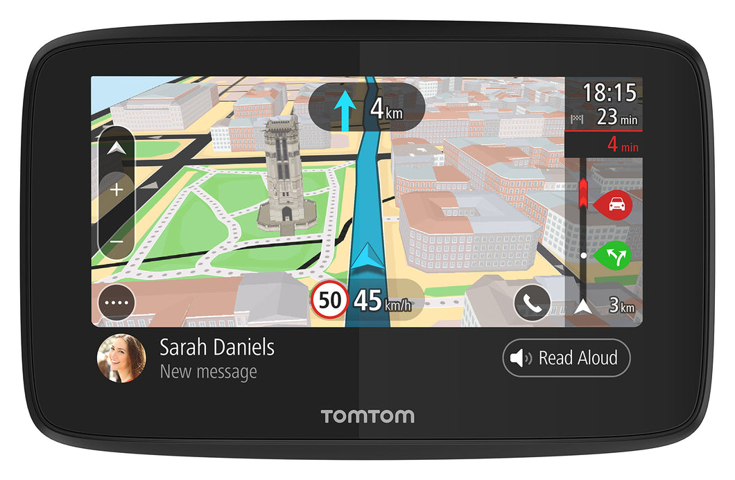 Tomtom GO 520 Navigationssystem 12,7 cm (5 Zoll) Touchscreen Fixed Schwarz, Grau - Navigationssysteme (Multi, Intern, Ganz Europa, 12,7 cm (5 Zoll), 480 x 272 Pixel, 109 ppi)